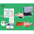 Inteligente avanzado maniquí de CPR (gran pantalla LCD de color, IC tarjeta de software de gestión)